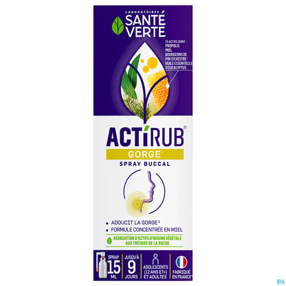 Actirub Spray Buccal 15ml