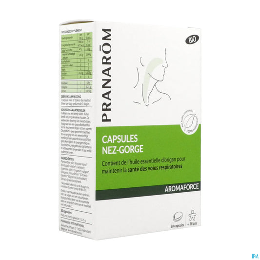 Aromaforce Nose Throat Capsules 30 units