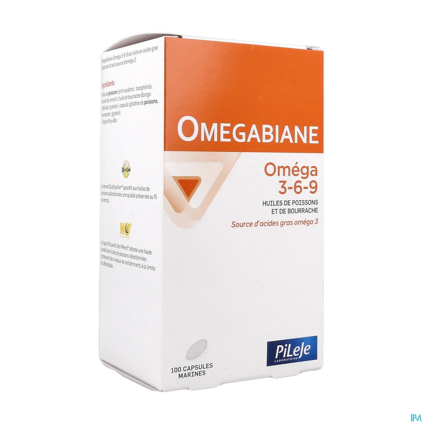 Omegabiane Omega 3-6-9 - 100 Capsules