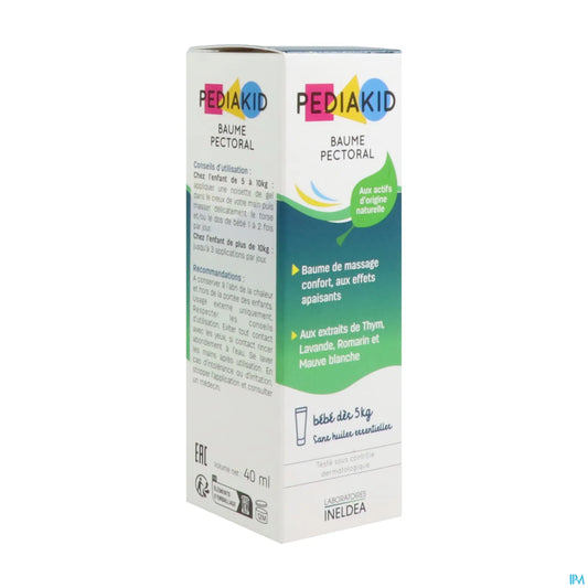 Ineldea Pediakid Baume Pectoral Bébé 40 ml