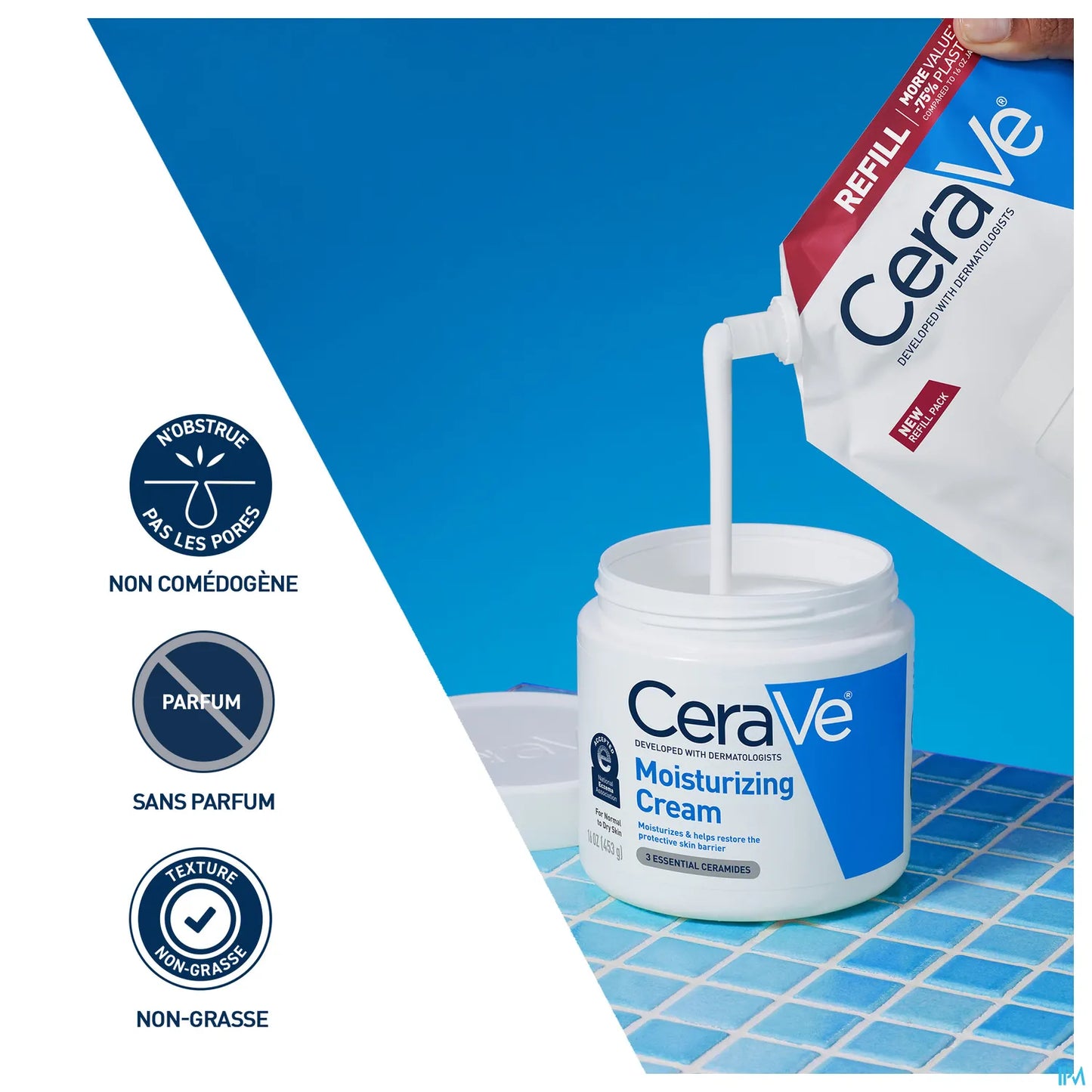 Baume Hydratant Recharge Pour Peau Sèche à Très Sèche 454g