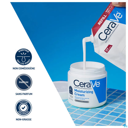 Baume Hydratant Recharge Pour Peau Sèche à Très Sèche 454g
