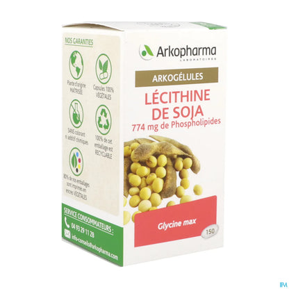 Lécithine de Soja 150 Capsules