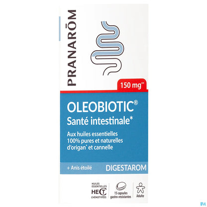 Digestarom Oleobiotic Santé Intestinale 15 Capsules