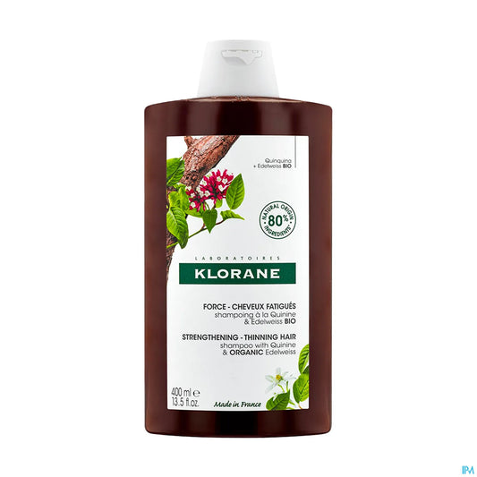 Shampooing à la Quinine et Edelweiss Bio 400ml