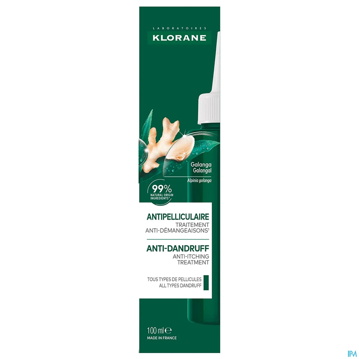 Traitement Antipelliculaire Anti Démangeaisons Galanga Lotion 100 ml