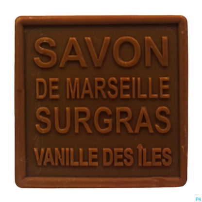 Savon de Marseille Surgras 100 g Vanille des îles