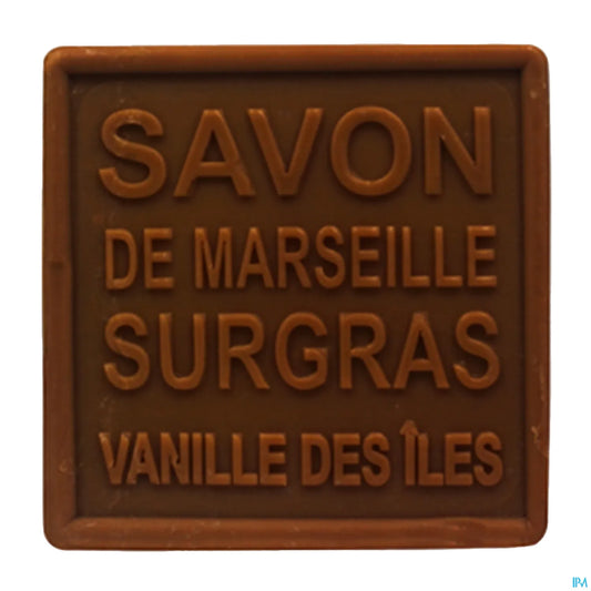 Savon de Marseille Surgras 100 g Vanille des îles