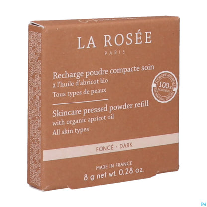 La Rosée Recharge Poudre Compacte Soin Foncé 04 8 g