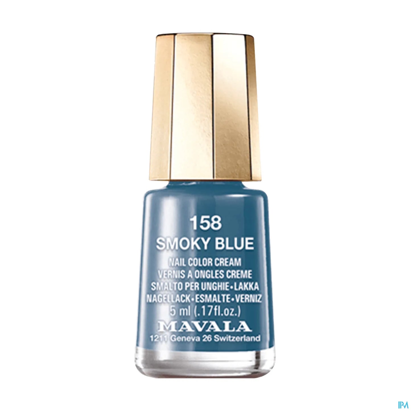 Mini Nail Polish 158 Smoky Blue 5ml