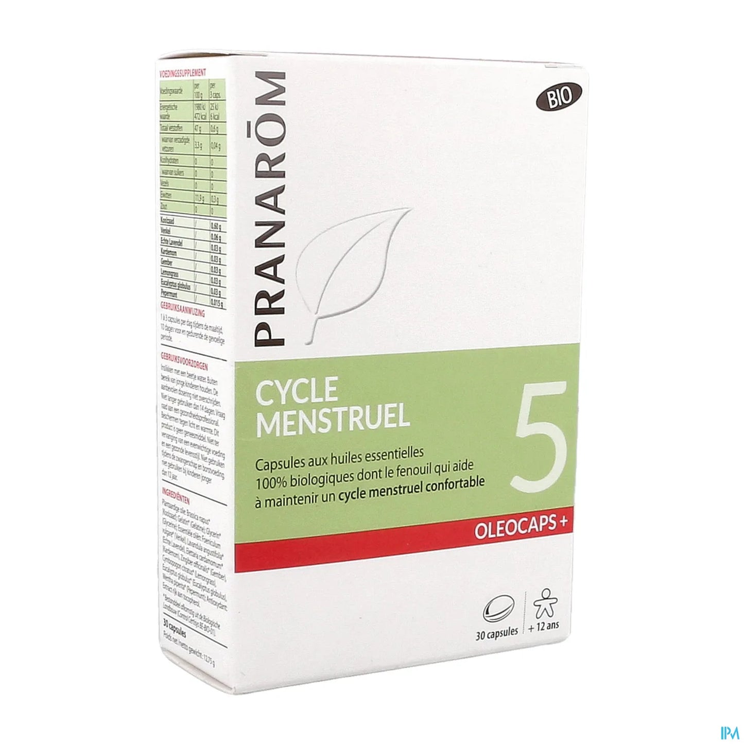 Oléocaps Plus 5 Cycle Menstruel 30 Capsules