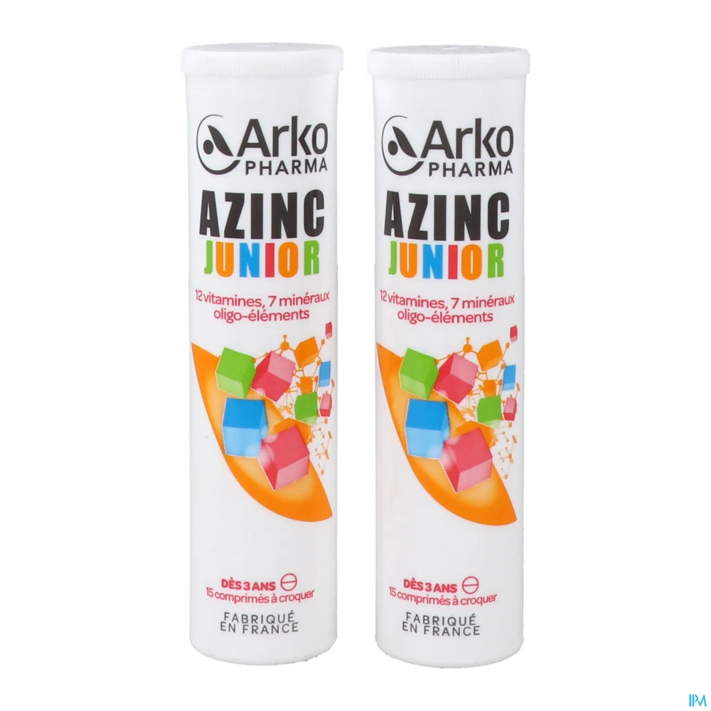 Azinc Vitalité Junior 30 Comprimés Cola