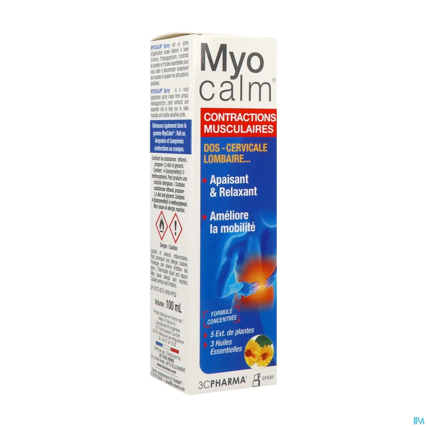 Spray per contrazioni muscolari Myocalm 100 ml
