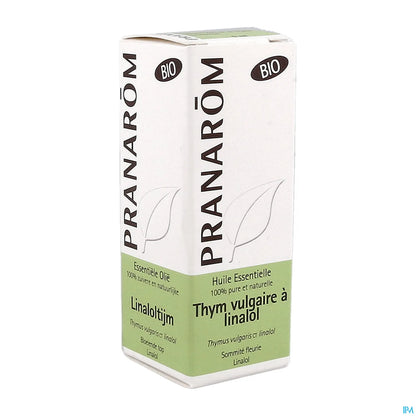 Olio essenziale biologico di timo comune con linalolo 5 ml