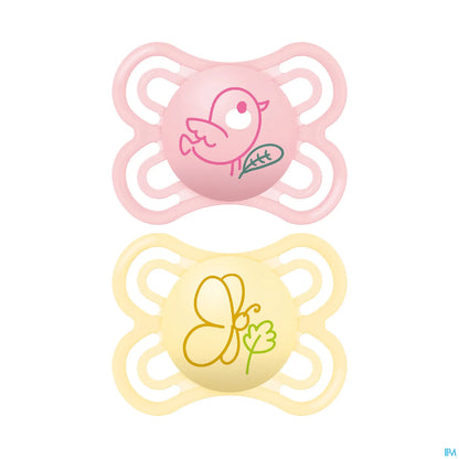 Perfect Sucette Silicone Bébé 2-6 Mois 2 Pièces