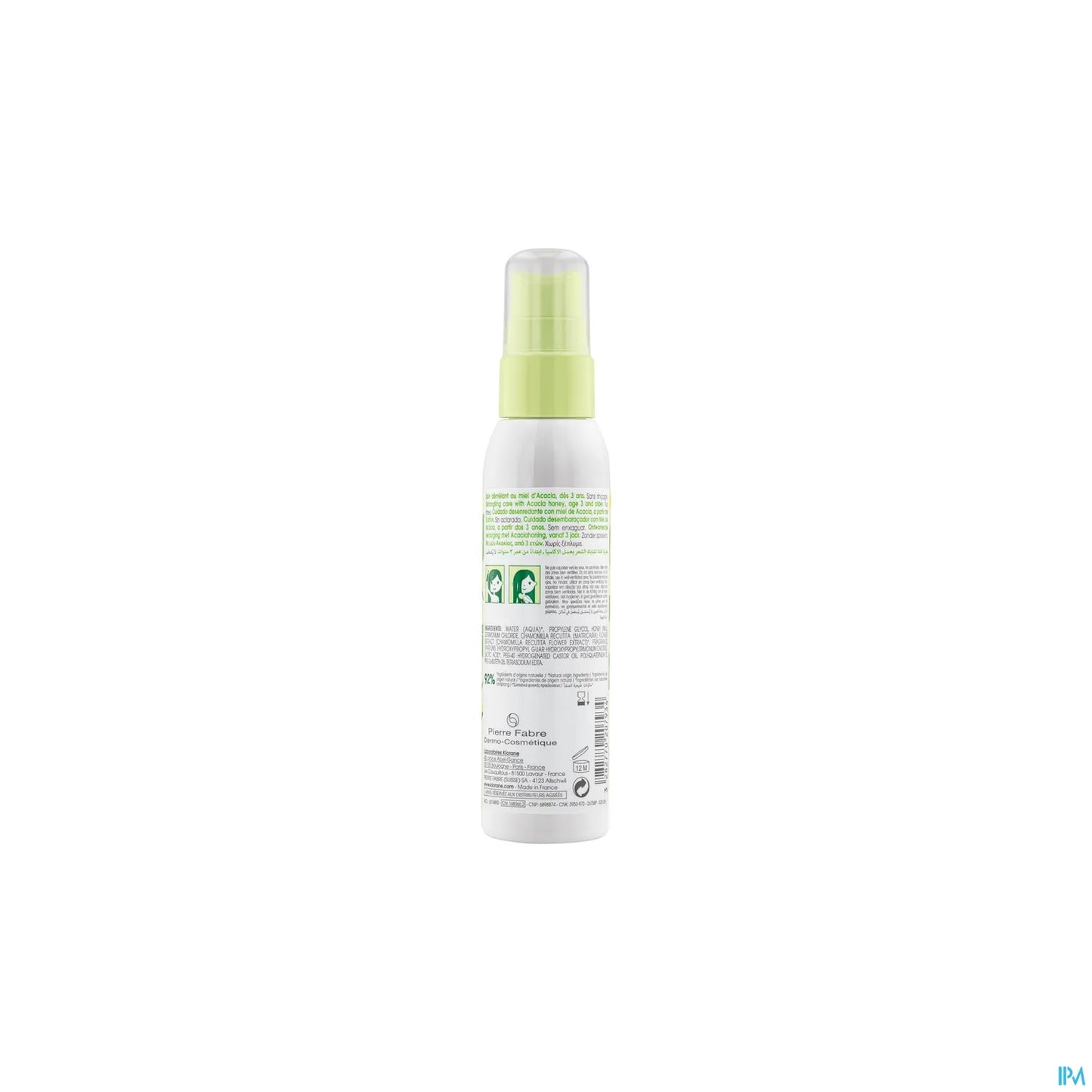 Junior Spray Démêlant Cheveux Au Miel d'Acacia 125ml