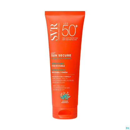 Sun Secure Invisible Moisturizing Milk Fragrance-Free SPF50 Face and Body Skin Hypersensitive to the Sun 250ml