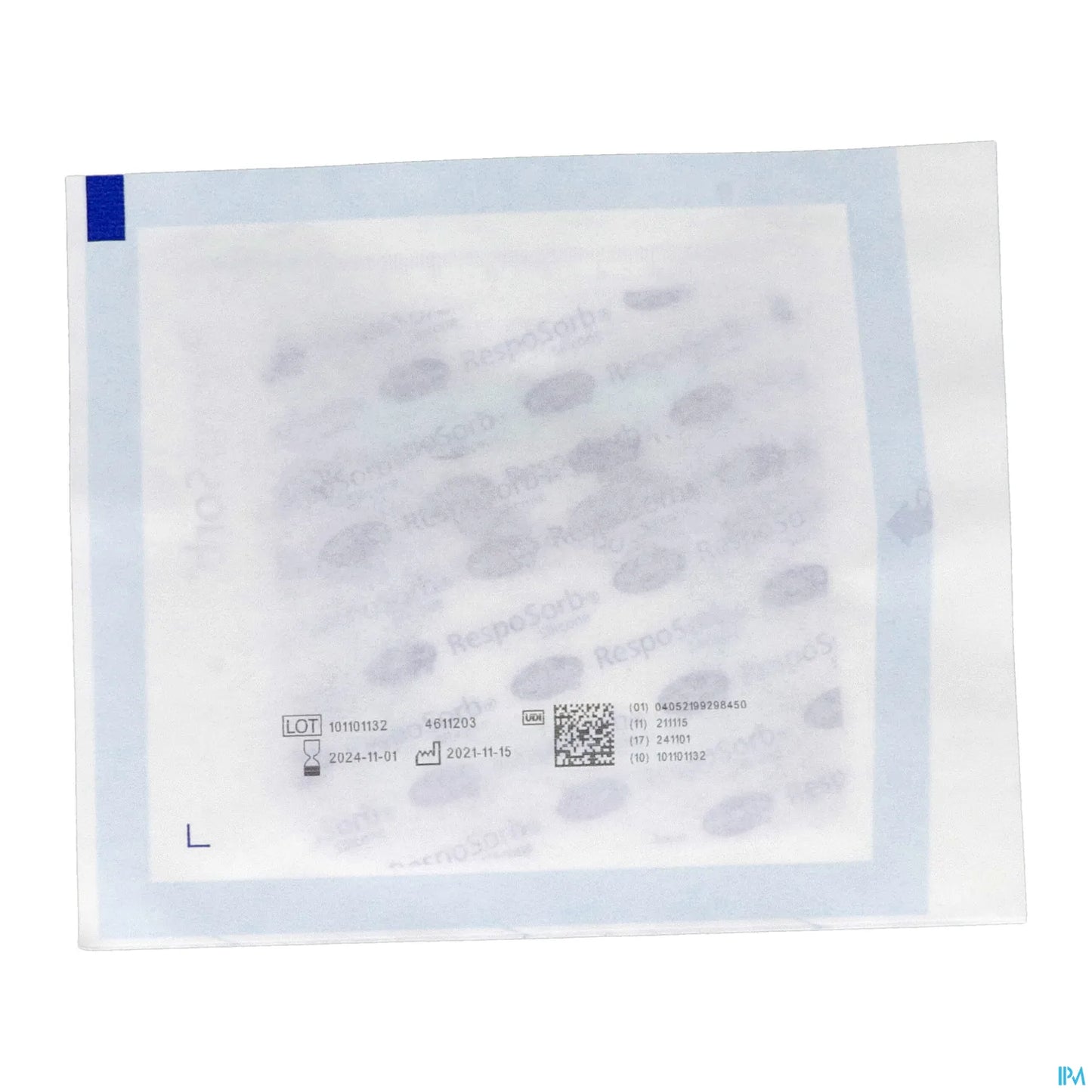 Resposorb Silicone Border Pansement 10x10cm Boîte de 10