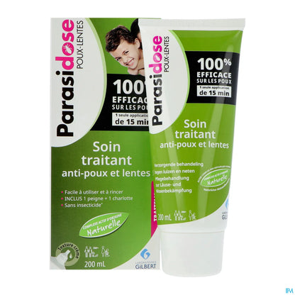 Soin Traitant Anti-Poux Lentes 200ml