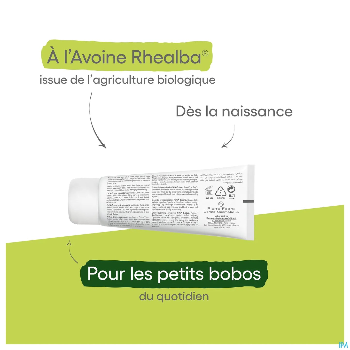 Dermalibour+CICA Crème Réparatrice 100ml