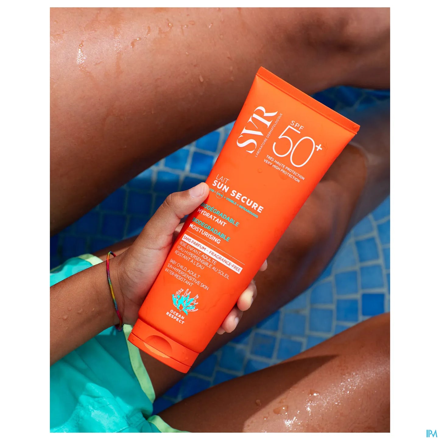 Sun Secure Invisible Moisturizing Milk Fragrance-Free SPF50 Face and Body Skin Hypersensitive to the Sun 250ml