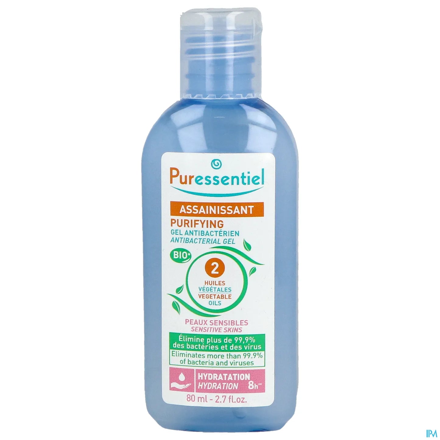 Gel antibatterico per pelli sensibili 80 ml