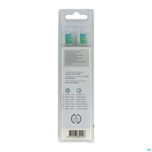 Philips Sonicare InterCare HX9002/10 Têtes de Brosse à Dents Standard x2