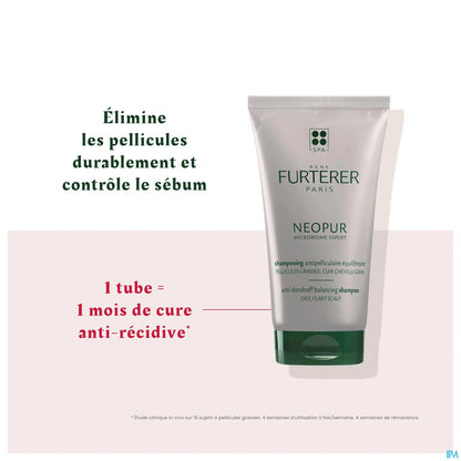 Neopur Shampooing Antipelliculaire Équilibrant Pellicules Grasses 150ml