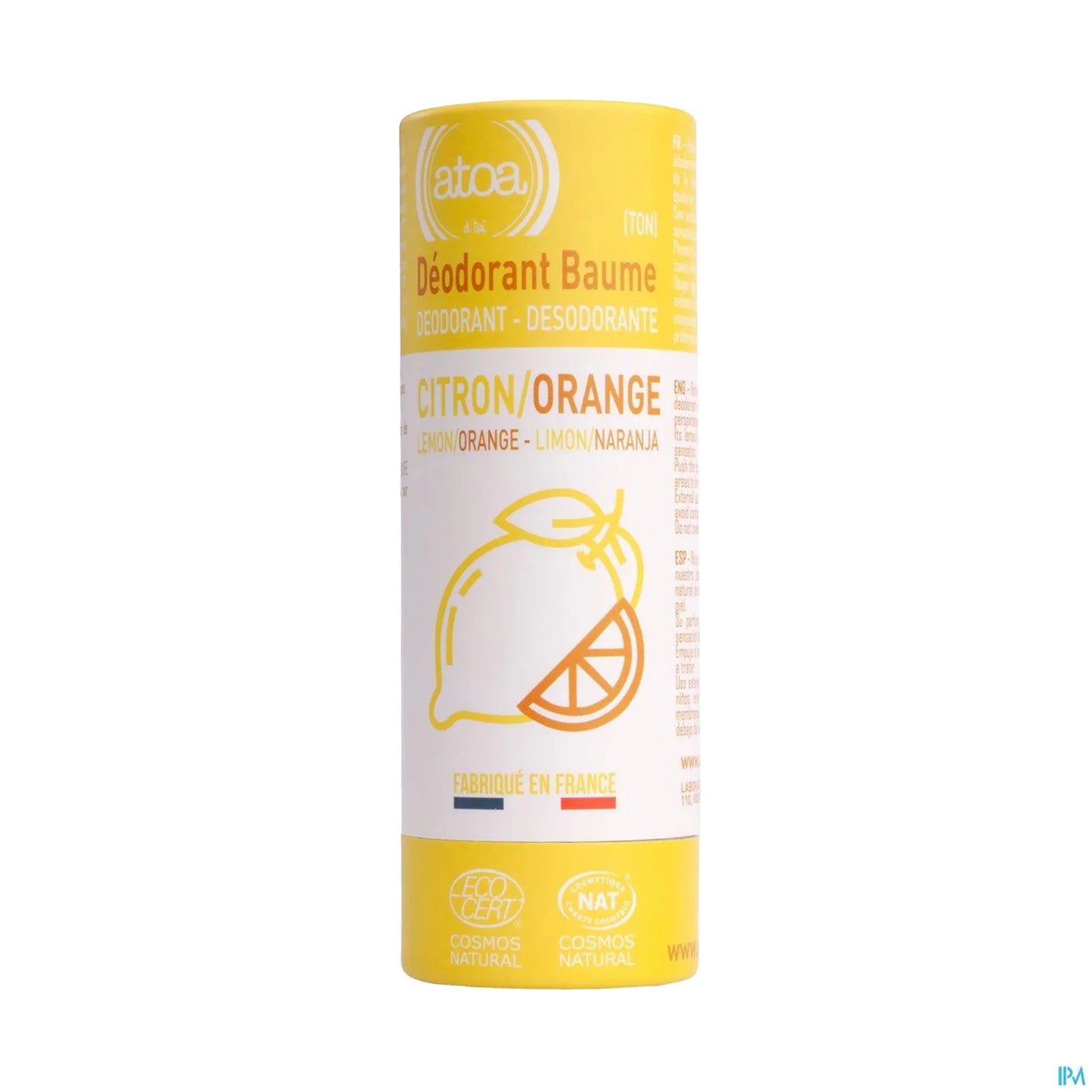 Déodorant Baume Agrumes 100 g