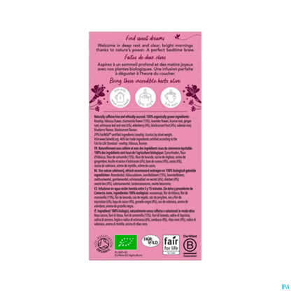 Infusion Nuit Enchantée de Sureau Bio 20 Sachets