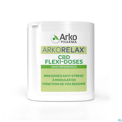 Arkorelax CBD Flexi-Doses 60 Mini Comprimés Sublinguaux
