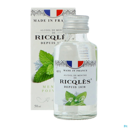 Alcool De Menthe Forte 80% 50ml
