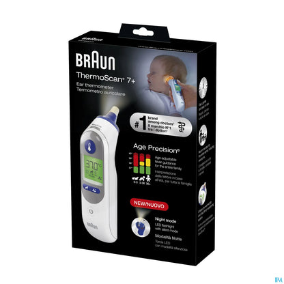 Braun Thermoscan 7+ IRT 6525 Thermomètre Auriculaire