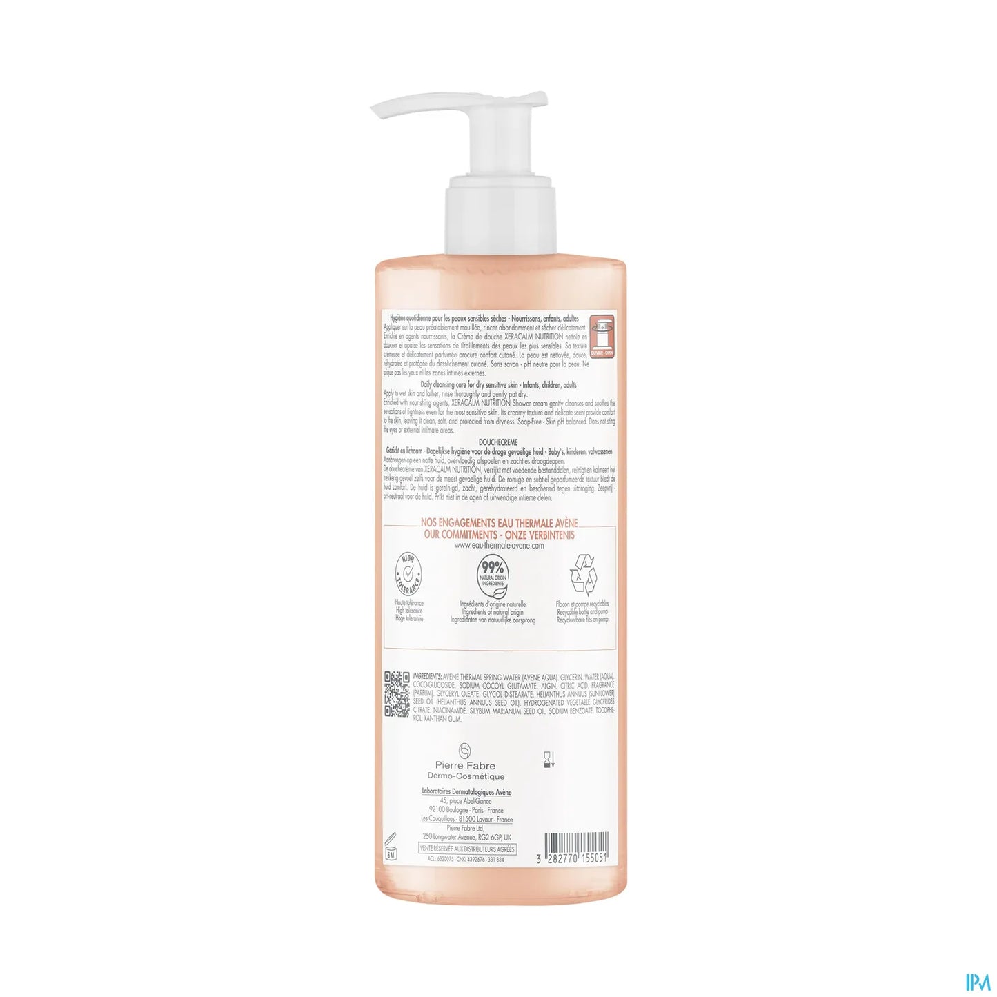 XeraCalm Nutrition Crème de Douche 500ml