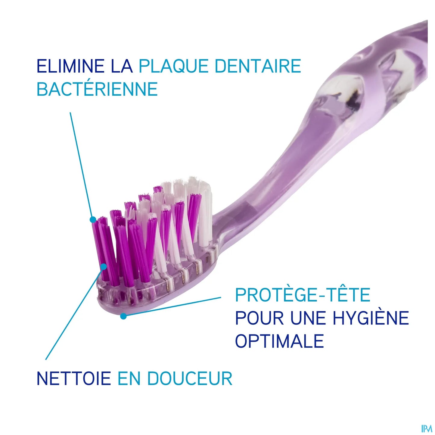 Antiplaque Medium Brosse à Dents 1 Pièce
