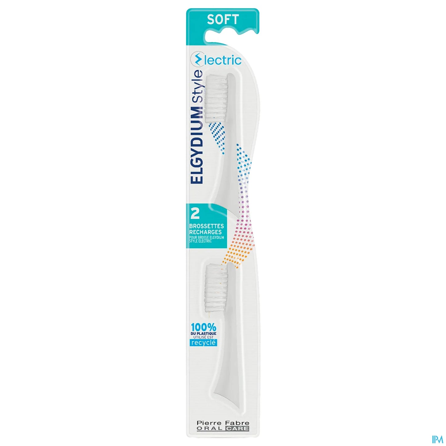 Style Electric Pack of 2 Soft Refill Brush Heads