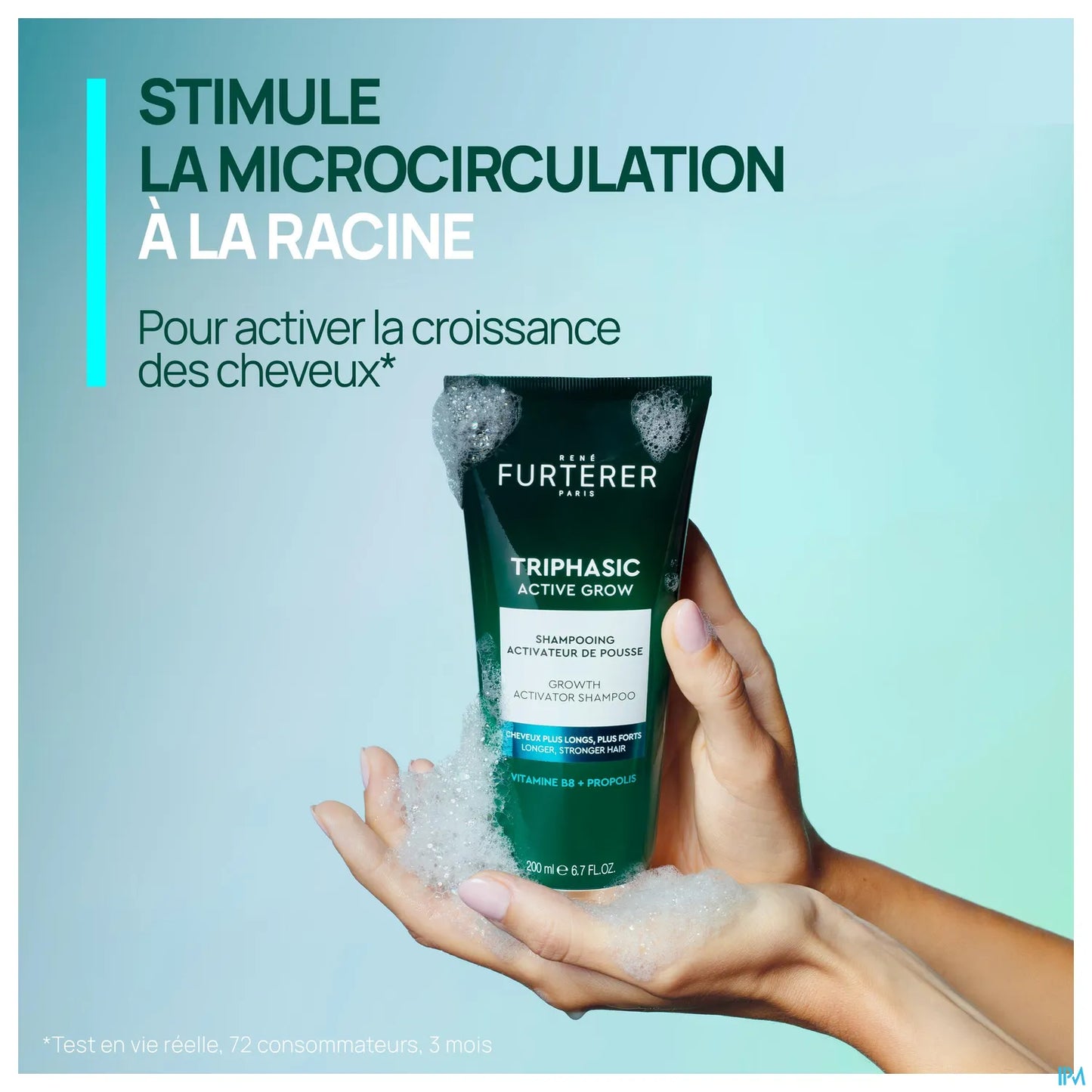 René Furterer Triphasic Active Grow Shampooing Activateur de Pousse 500 mL
