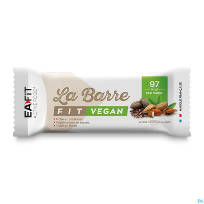Barretta vegana Fit al cioccolato e mandorle 28 g