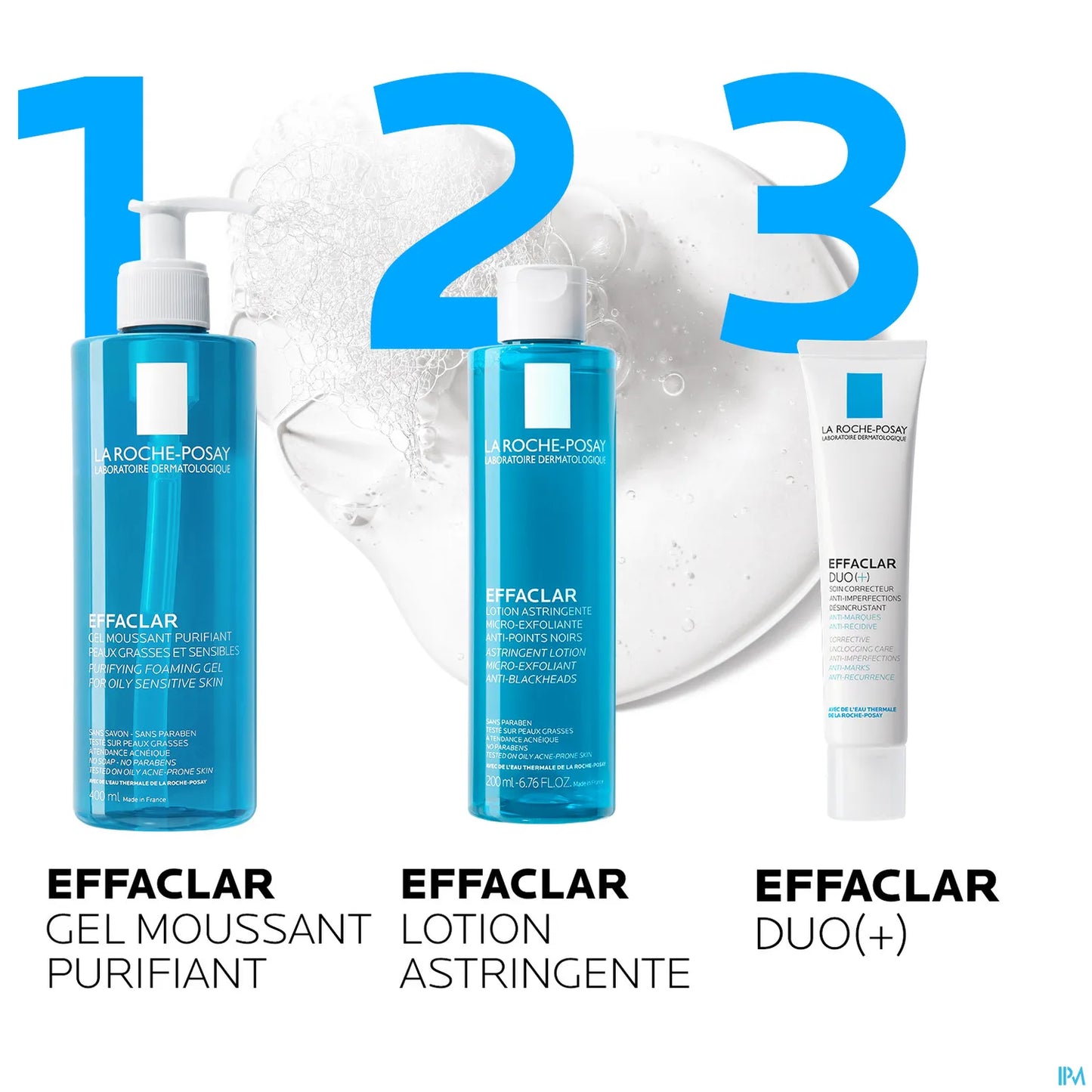 Effaclar Gel Moussant Peau Grasse Acnéique 400ml