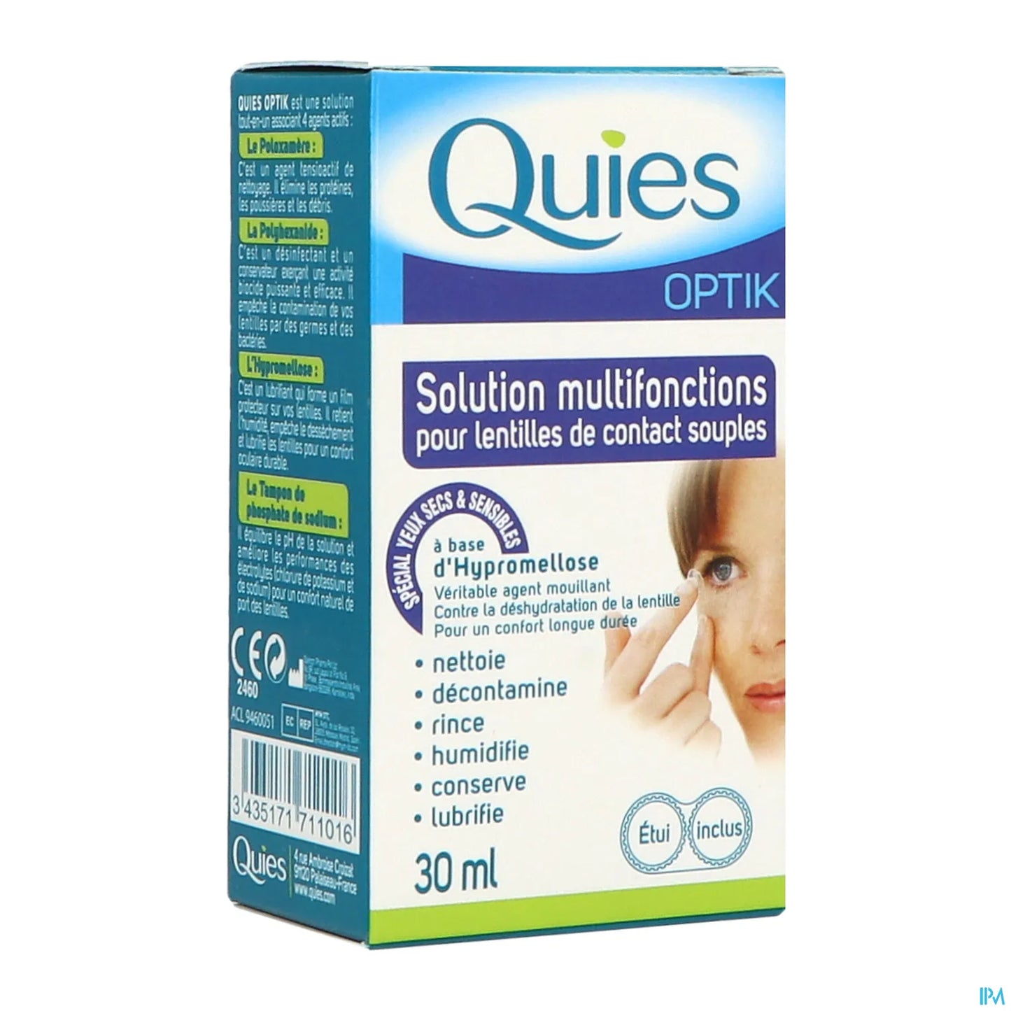 Solution Multifonctions Pour Lentilles Souples 30 mL
