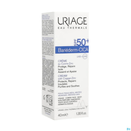 Bariéderm Cica-Cream SPF50+ 40ml