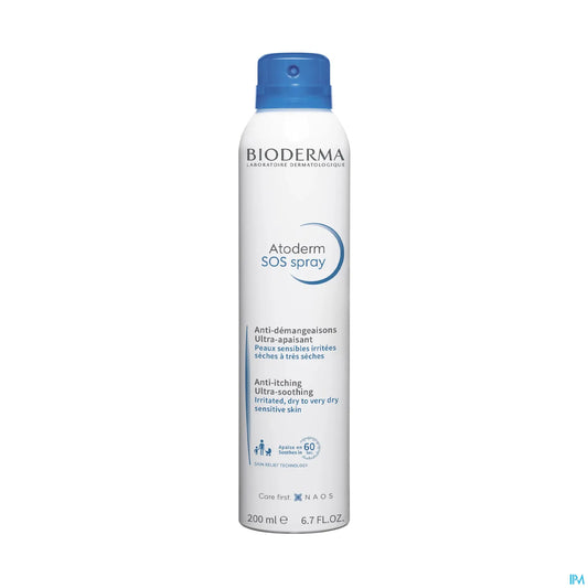 Atoderm SOS Spray Anti-Démangeaison Ultra-Apaisant 200ml