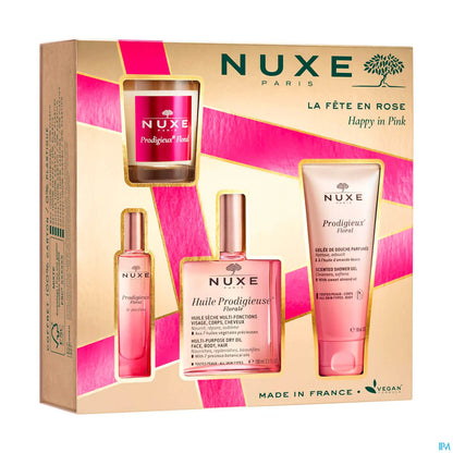 Coffret Prodigieux Floral 4 Produits 100 mL / 15 mL / 100 mL / 70 g