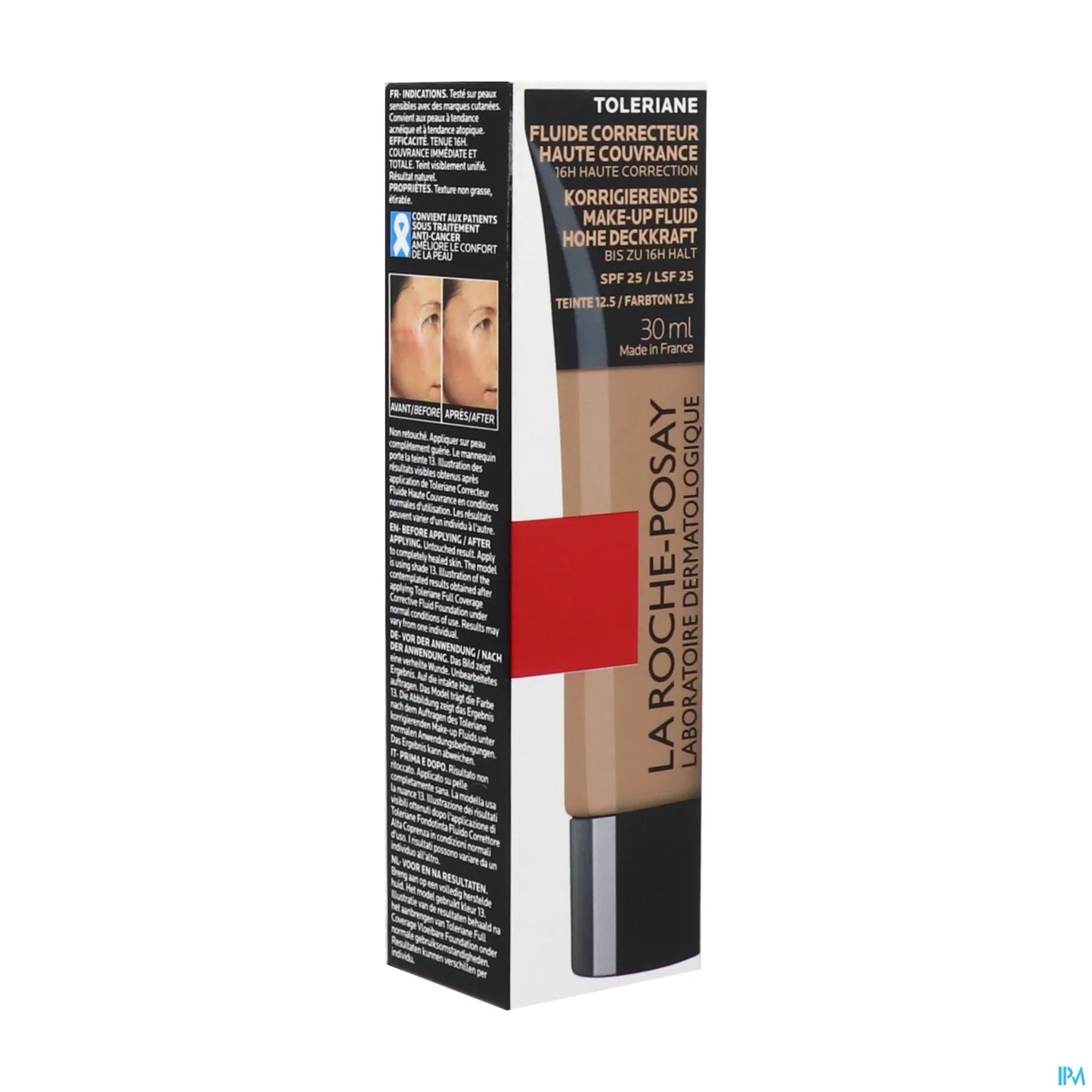 Toleriane Fluide Correcteur Haute Couvrance N12,5 Tube 30 ml