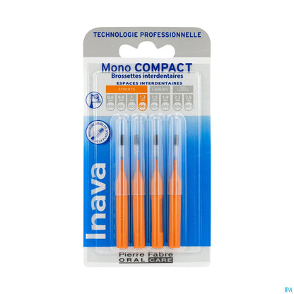 Mono Compact Brossettes Interdentaires Orange ISO3 1.2mm