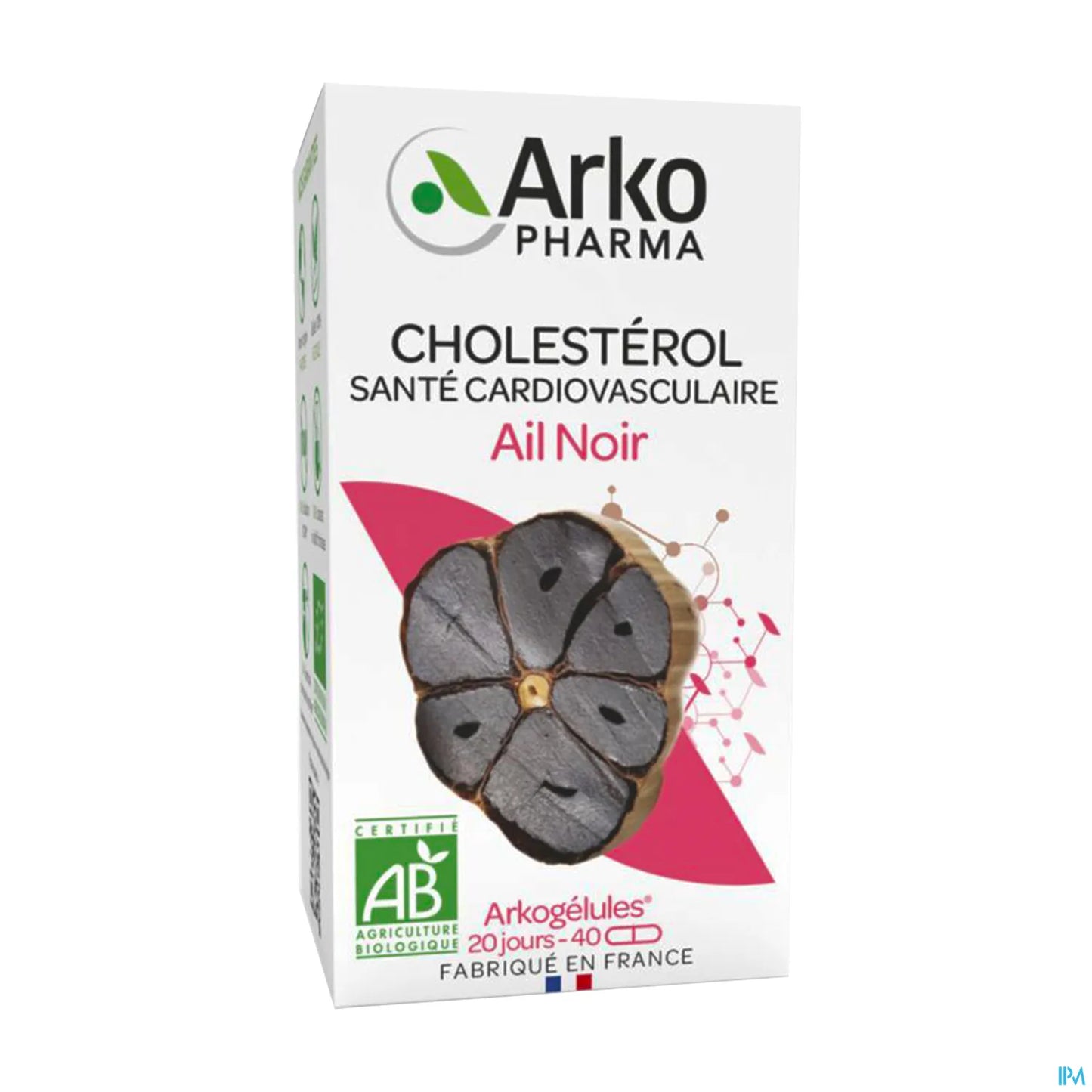 Arkogelules Ail Noir Bio 40 Gélules