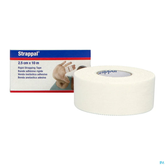 Bande Rigide Hypoallergénique 2,5 cm x 10 m