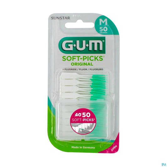 GUM Soft Picks Interdental Stick 632 Original Medium 50