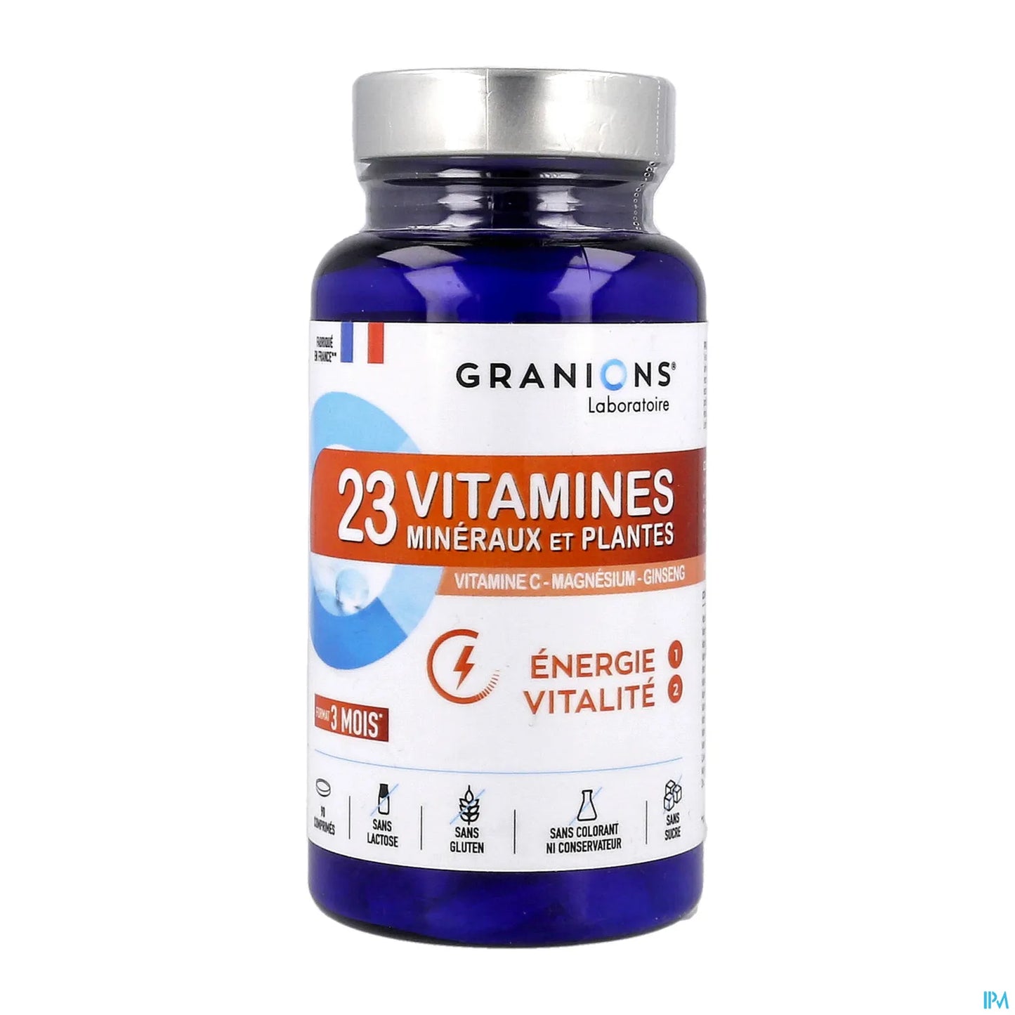 23 Vitamines Minéraux et Plantes 90 Comprimés