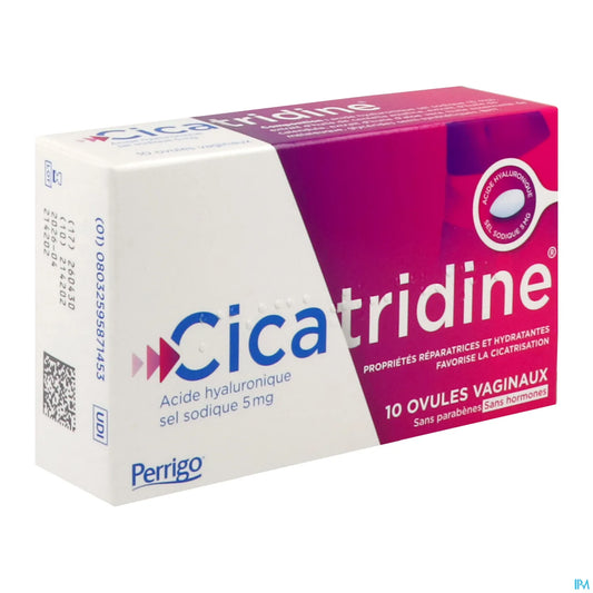 Cicatridine Ovule Vaginal B/10